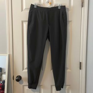 Old Navy mens grey stretch tech joggers